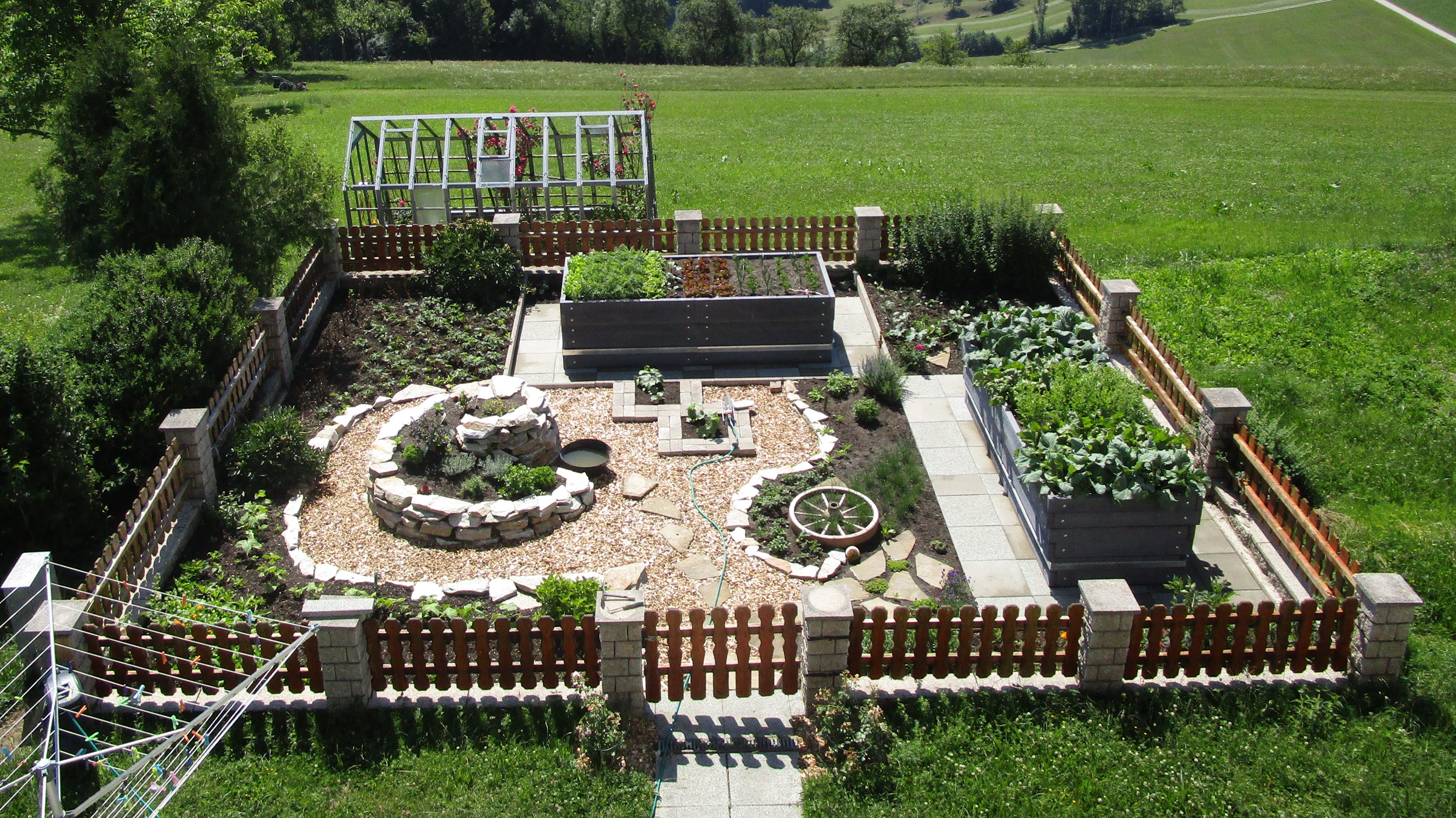 Bild (23) Gemüsegarten