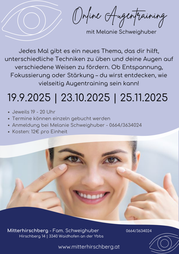 Augentraining Online